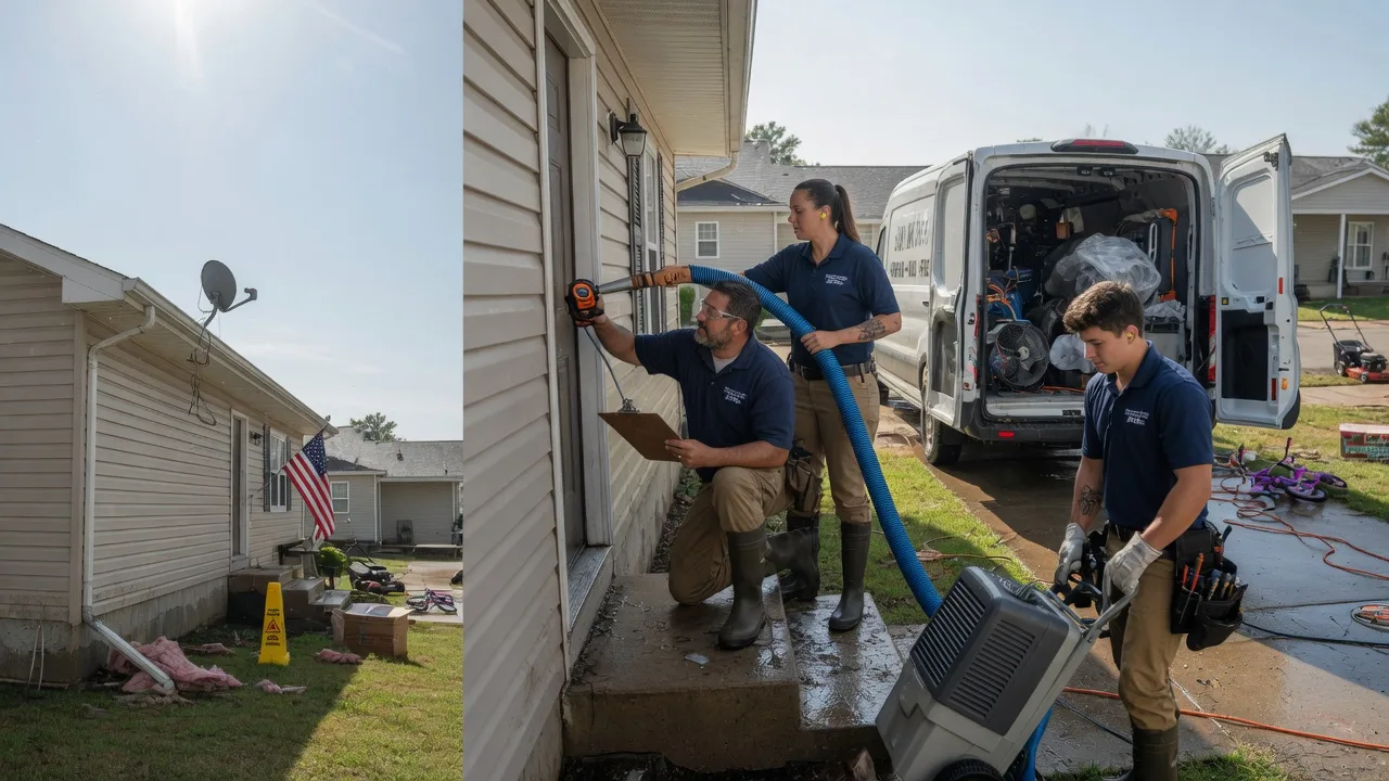 Ceiling Water Damage Restoration in Rickman, TN near me